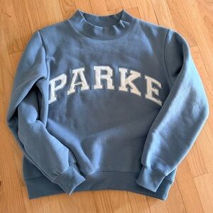 NEW IN PACKAGE, never opened. PARKE glacier blue s/m
